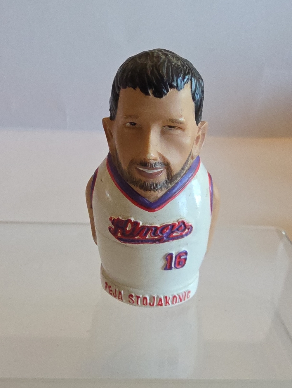 Ceramic Sacramento Kings Peja Stojakovich #16 Figurine 2.5"